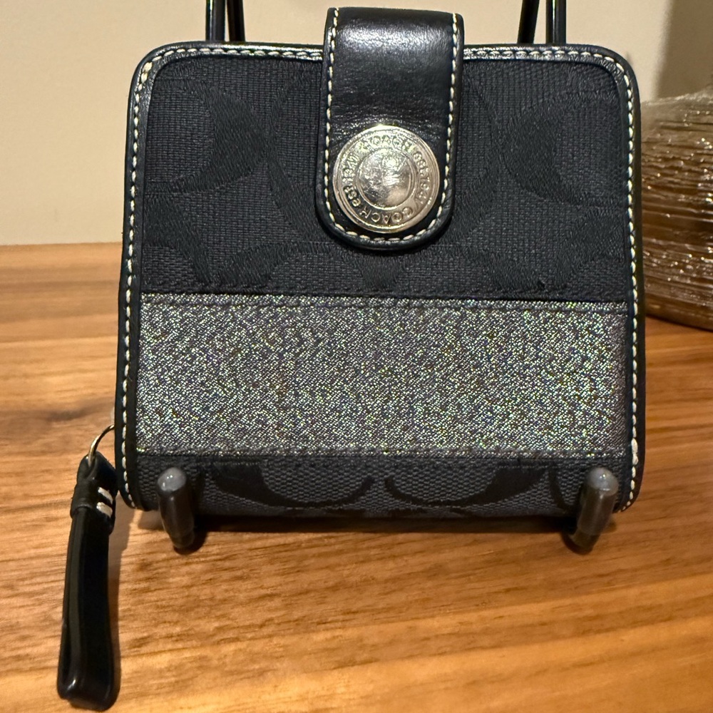 Coach Black Legacy Wallet H0742-40751